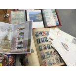 Collection of GB and World stamps, Monte Carlo presentation set, FDCs and others