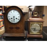 Mappin and Webb clock, Edwardian mantel clock