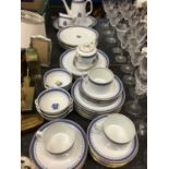 Service of 18th Chinese export style tablewares