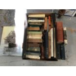 Box of assorted books to include ornithological, art history and others