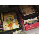 Group children's annuals, reference books and others