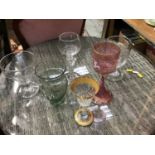 Venetian style glasses and others