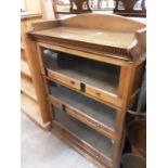 Early 20th Century Oak three section Globewernick style bookcase 'The Lebus Bookcase'