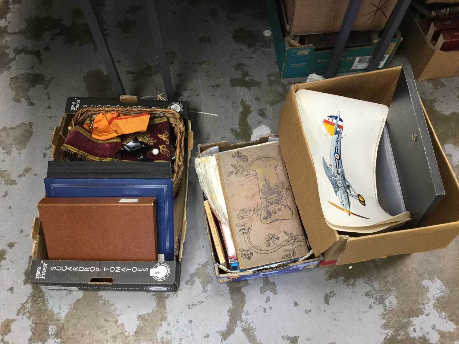 Group of ephemera and sundries to include photographs of aircraft (3 boxes)