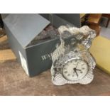 Waterford Crystal clock, boxed