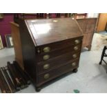 Georgian mahogany bureau