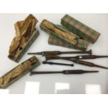 Collection of Scottish wooden chanters