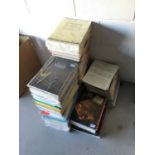 Very large quantity of brass music books