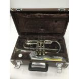 Yamaha silvered cornet