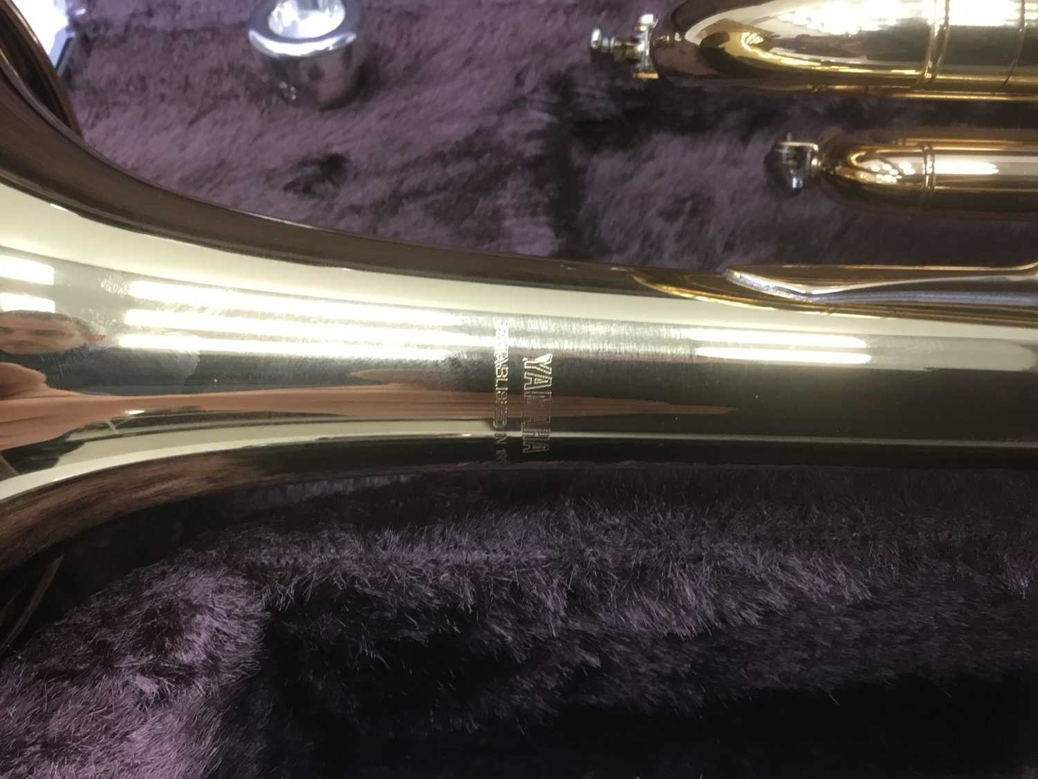 Yamaha trumpet, cased - Image 2 of 3