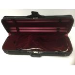 Good quality fitted violin case