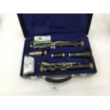 Buffet E11 clarinet, serial number 544928, with maintenance kit, cased, as new condition