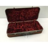 Fitted bassoon case, with fabric outer lining, condition good
