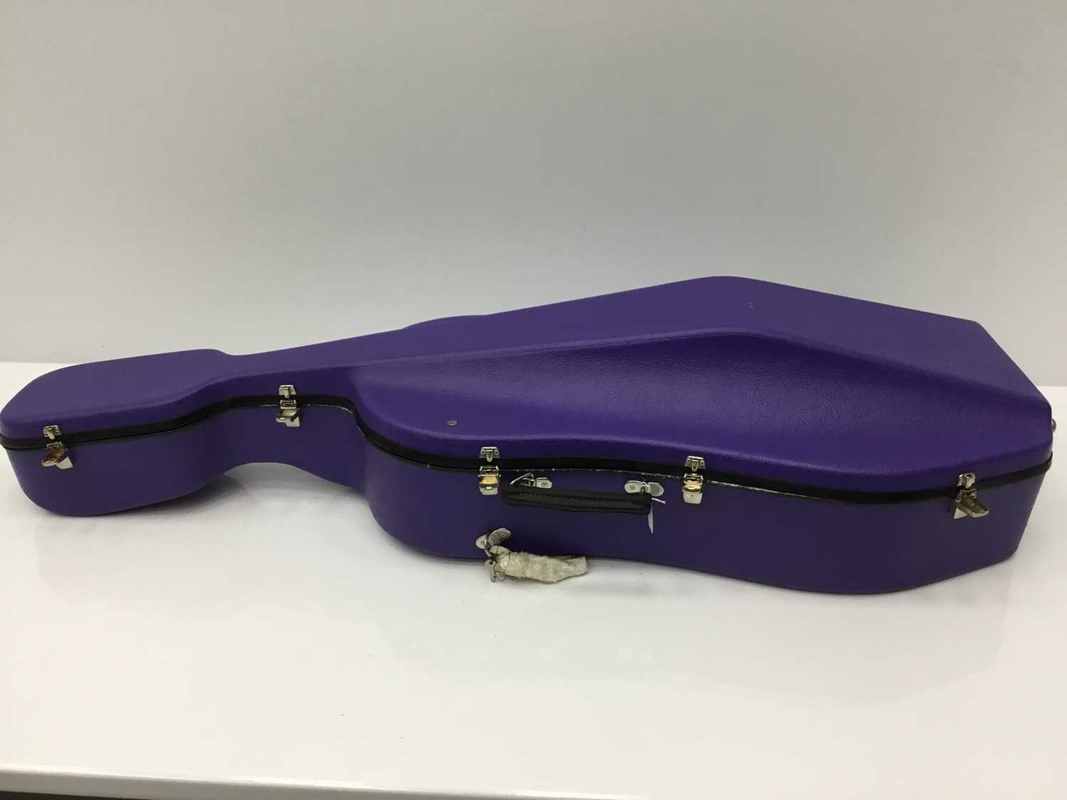 Good quality Cello case by Paxman Ltd., with purple finish, internal measurement approximately 132cm - Image 4 of 4