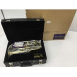 Blessing cornet model XL CR, serial number 580703, cased and in brand new condition