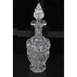 Thomas Webb 'Rock Crystal' decanter