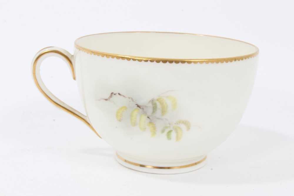 Royal Worcester trio painted by William Powell - Image 12 of 16