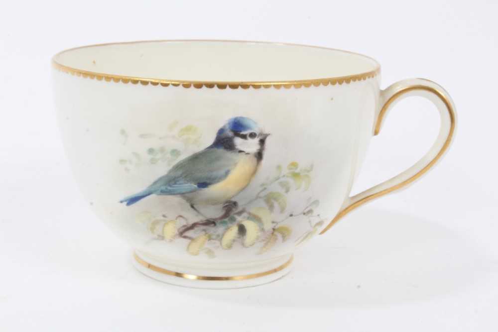 Royal Worcester trio painted by William Powell - Image 11 of 16