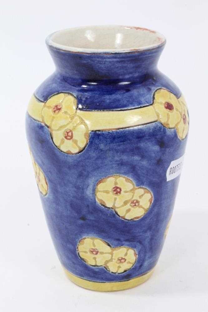 Della Robbia Arts and Crafts pottery vase - Image 2 of 7