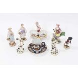 Small collection of 19th century porcelain