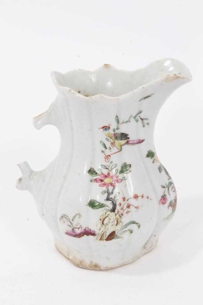 Early Worcester cream jug - Image 3 of 9