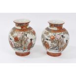 Pair of Kutani vases
