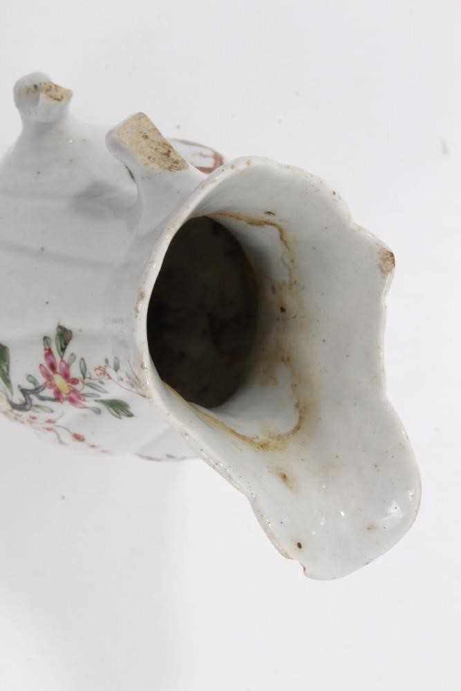 Early Worcester cream jug - Image 8 of 9