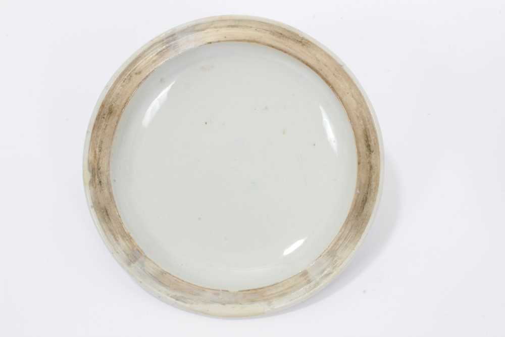 19th century Chinese blue and white covered bowl - Image 8 of 13