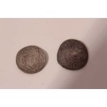 G.B. - silver Commonwealth half groats (1649-60) (ref: Spink 3221) F/AF and AVF (2 coins)