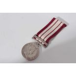 Elizabeth II Naval General Service medal with one clasp- Near East, named to C/J. 935564 B.M. Wilker