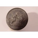 G.B. - White metal Medallion - Battle of Trafalgar, Nelson Memorial 1805 Rev: Britannia, Grief Stric