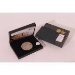 G.B. - The Royal Mint Issued silver 5oz medal commemorating 'Minting Methods' 2010 cased with Certif