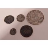 G.B. - mixed hammered silver coinage to include half groat Edward III fourth coinage (1351-77) serie