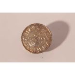 Saxon - silver penny Cnut quatrefoil type (c1017-23) rev: +LEOFRIC M NOR (Leofric on Norwich) (ref: