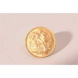 G.B. - Gold sovereign Edward VII 1904P