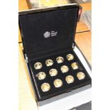 Alderney - The Royal Mint Issued "History of the Monarchy"