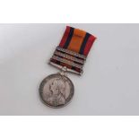 Queen's South Africa medal with three clasps- Cape Colony, Transvaal and Wittebergen, named to 5229