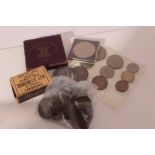 G.B. - Mixed coinage to include a small quantity of pre-1920 silver & others