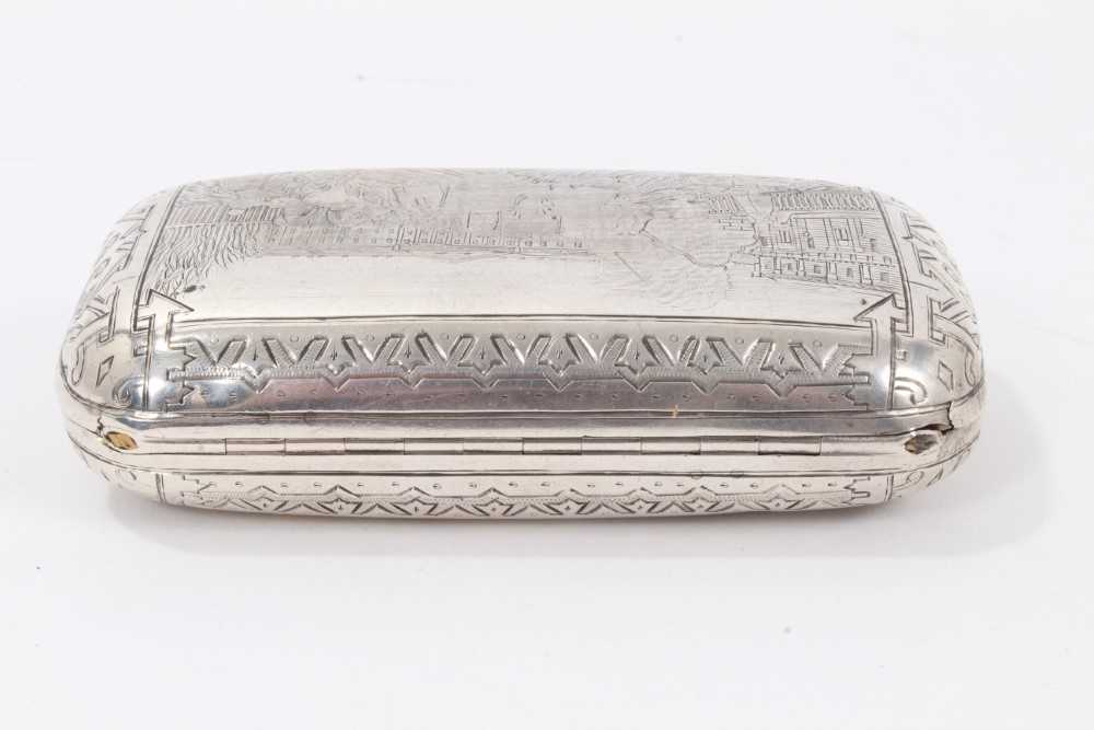 Imperial Russian silver cigar case - Image 6 of 12
