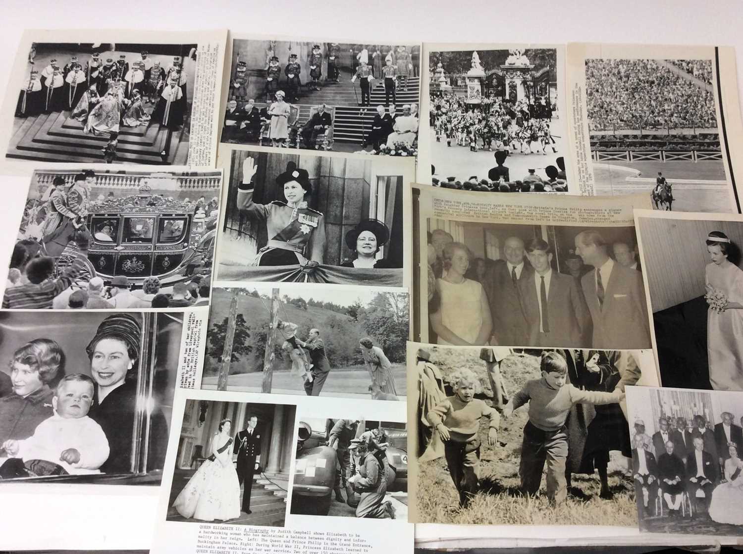 H.M Queen Elizabeth II , collection of Royal press photographs of The Queen and her family including - Image 3 of 4