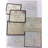 The Grandchildren of H.M. Queen Victoria - five handwritten letters from H.R.H.Princess Helena Victo