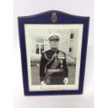 The Right Honourable Admiral of the Fleet Lord Mountbattern of Burma - fine signed presentation port
