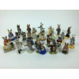 Twenty-four Bunnykins figures