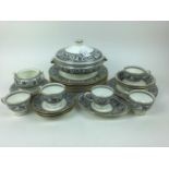 Wedgewood Florentine W4312 tea and dinner service - 53 pieces