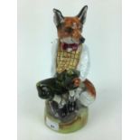 Royal Stafford limited edition model of a well dressed fox, number 511 of 2500