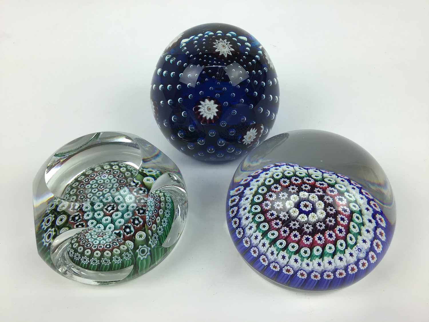 Three Whitefriars art glass paperweights with date canes 1973, 1973 (3) - Image 2 of 2