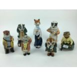 Selection of Rye pottery figures