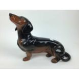 Beswick fireside model of a Dachshund