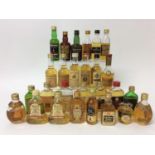 Whisky - twenty-seven miniatures