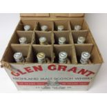 Twelve bottles of Glen Grant 10 year old whisky